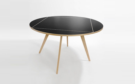 AMEICO | MAX BILL SQUARE ROUND TABLE