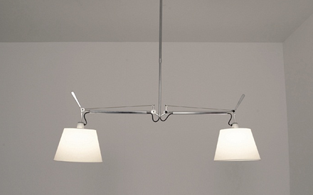 ARTEMIDE | TOLOMEO DOUBLE SUSPENSION - SHADE