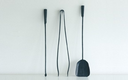 CONMOTO | FERRO & FUOCO FIREPLACE SET OF 3 TOOLS