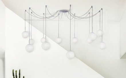 LUMEN CENTER | ICEGLOBE BUBBLE PENDANT LAMP