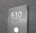 LED Room Numbers Lighted