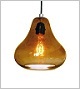 Amber Kiss Pendant Light