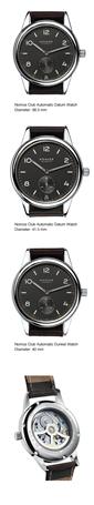 Nomos Club Automatic Datum Dunkel Watch