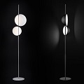 Oluce Superluna Floor Lamp