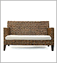 Rattan &  Wickers Skin Brown 2 Seater