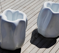 Serralunga New Wave Outdoor Planters