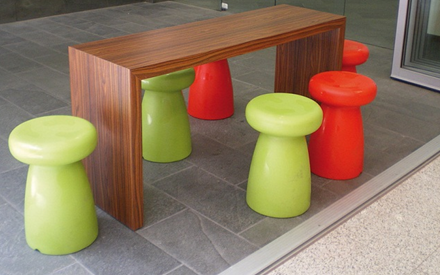 SERRALUNGA FURNITURE | PORCINO OUTDOOR STOOL