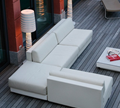 One Outdoor Sofa with Two Seat