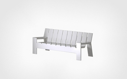 SERRALUNGA FURNITURE | COAST OUTDOOR BENCH