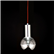 Rhea LED Cord Socket Pendant